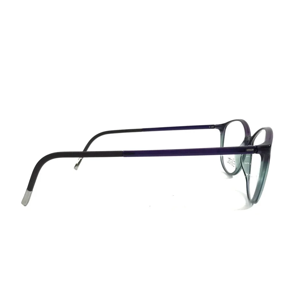 Silhouette Eyeglasses Frames SPX 1604 75 4010 Illusion Tricolore Grape 54-14-135